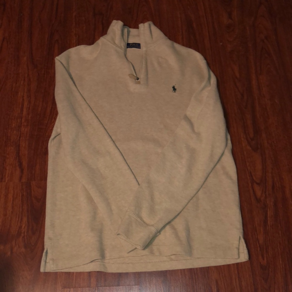 Tan Polo Ralph Lauren Quarter zip